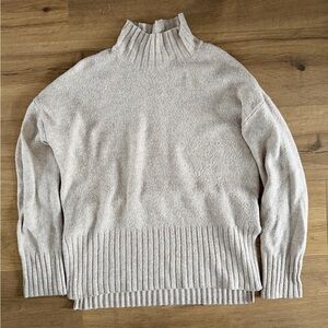 Rachel Zoe Cream Turtleneck Sweater